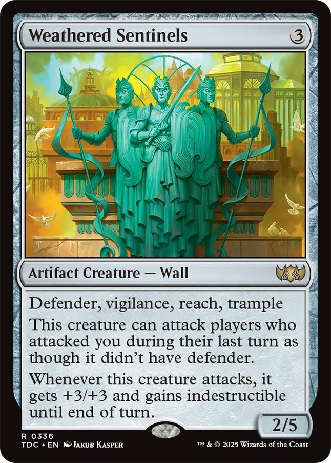 Weathered Sentinels [Tarkir: Dragonstorm Commander] | Exor Games Truro