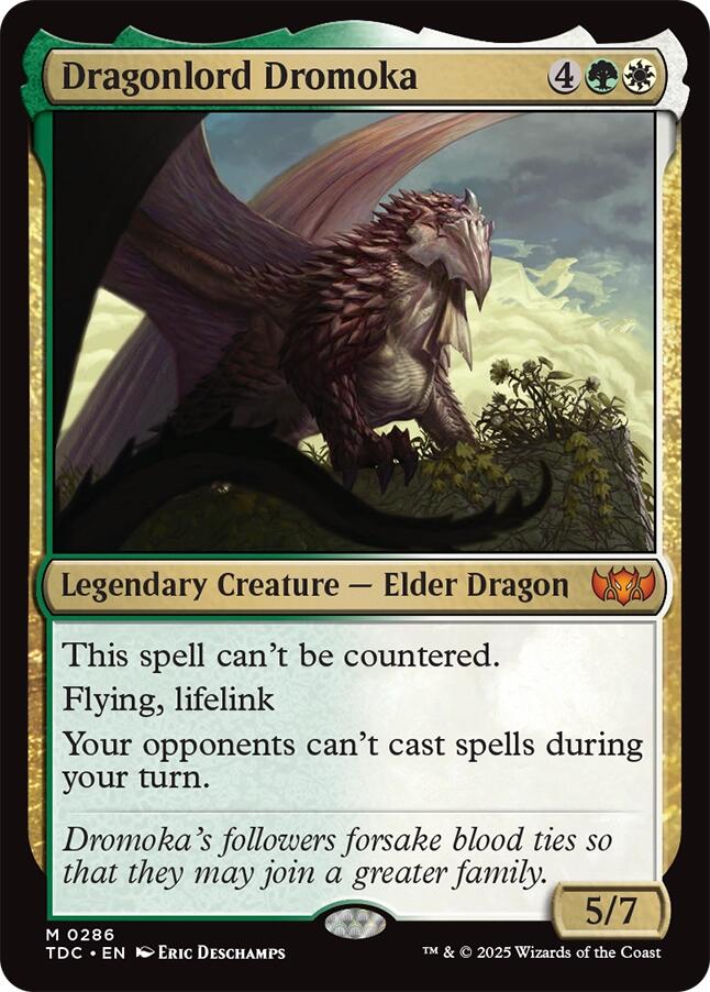 Dragonlord Dromoka [Tarkir: Dragonstorm Commander] | Exor Games Truro