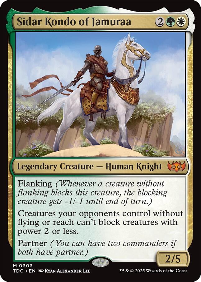 Sidar Kondo of Jamuraa [Tarkir: Dragonstorm Commander] | Exor Games Truro