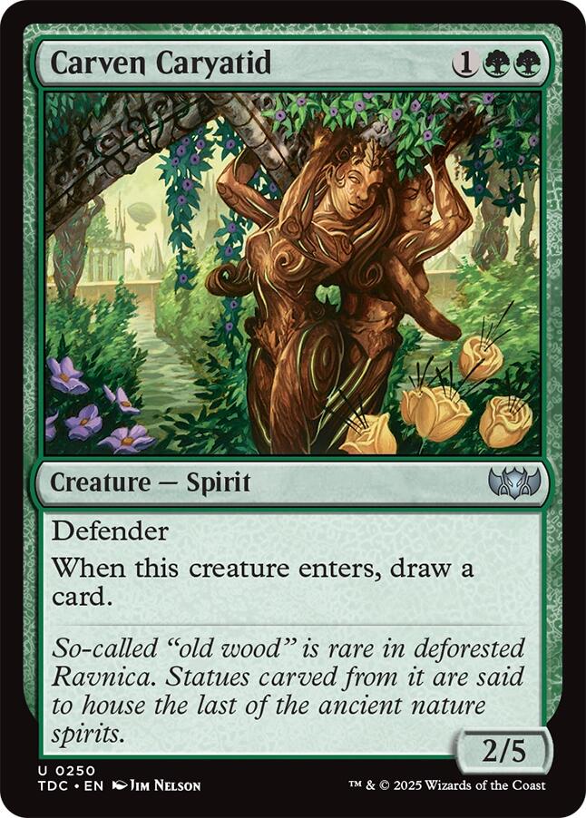 Carven Caryatid [Tarkir: Dragonstorm Commander] | Exor Games Truro