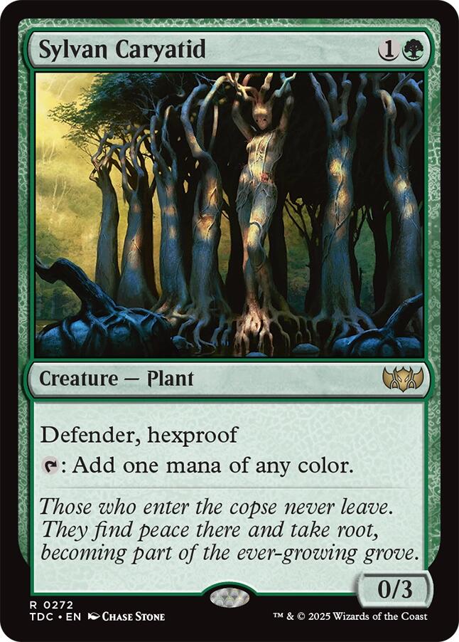 Sylvan Caryatid [Tarkir: Dragonstorm Commander] | Exor Games Truro