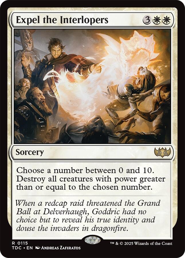 Expel the Interlopers [Tarkir: Dragonstorm Commander] | Exor Games Truro