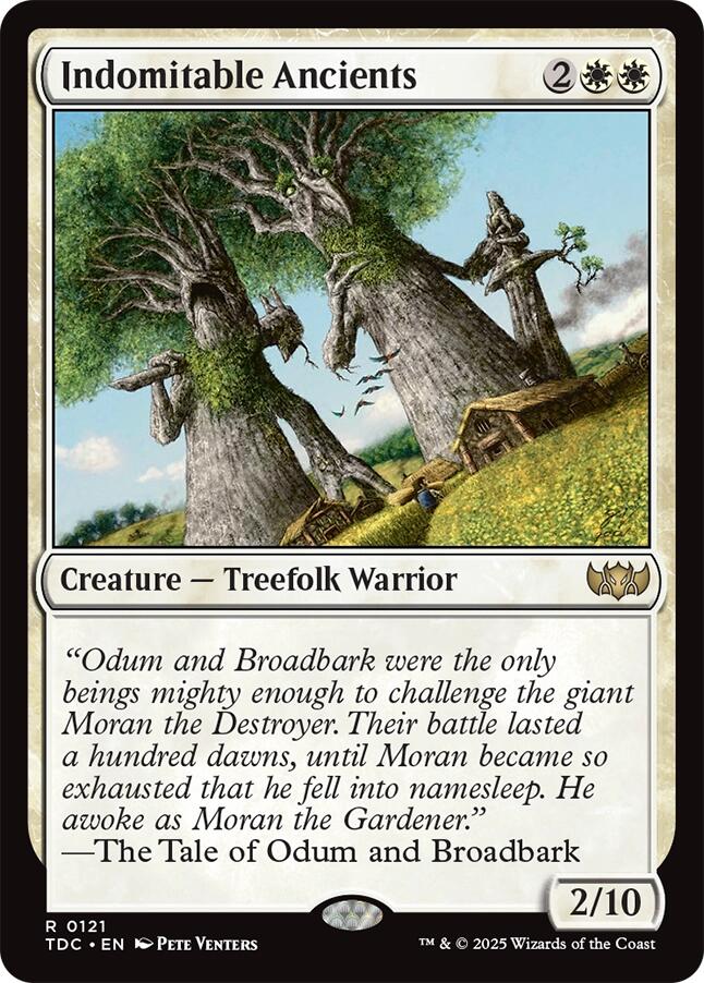 Indomitable Ancients [Tarkir: Dragonstorm Commander] | Exor Games Truro