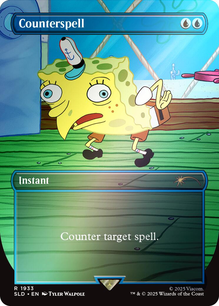 Counterspell (Rainbow Foil) [Secret Lair Drop Series] | Exor Games Truro