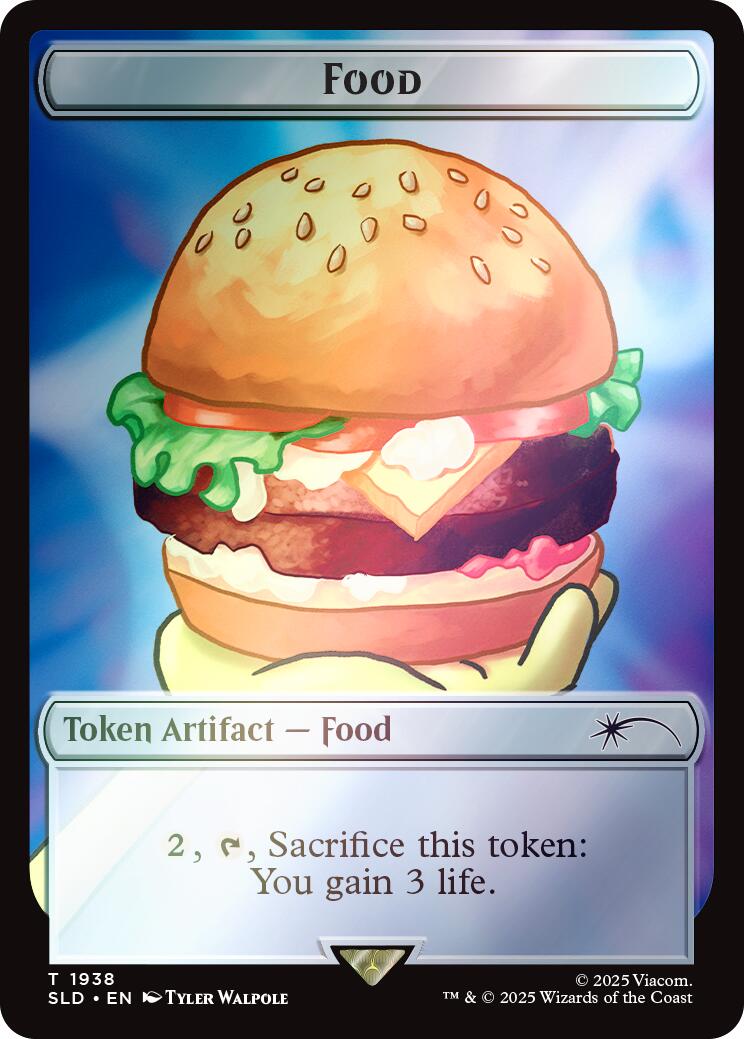 Food Token (1938) (Rainbow Foil) [Secret Lair Drop Series] | Exor Games Truro
