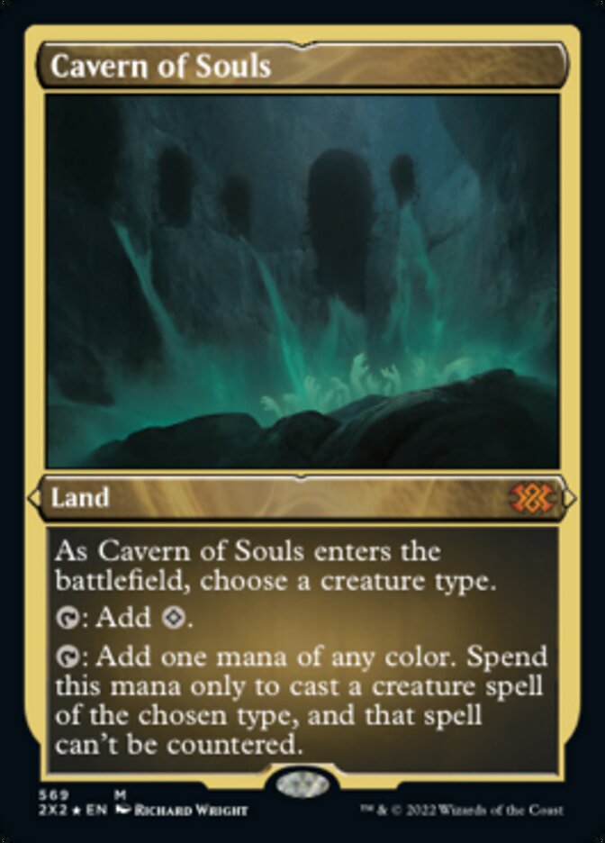 Cavern of Souls (Foil Etched) [Double Masters 2022] | Exor Games Truro