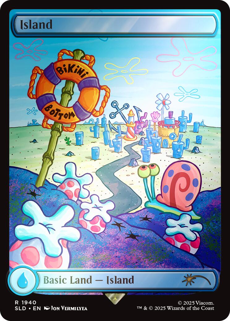 Island (1940) (Rainbow Foil) [Secret Lair Drop Series] | Exor Games Truro