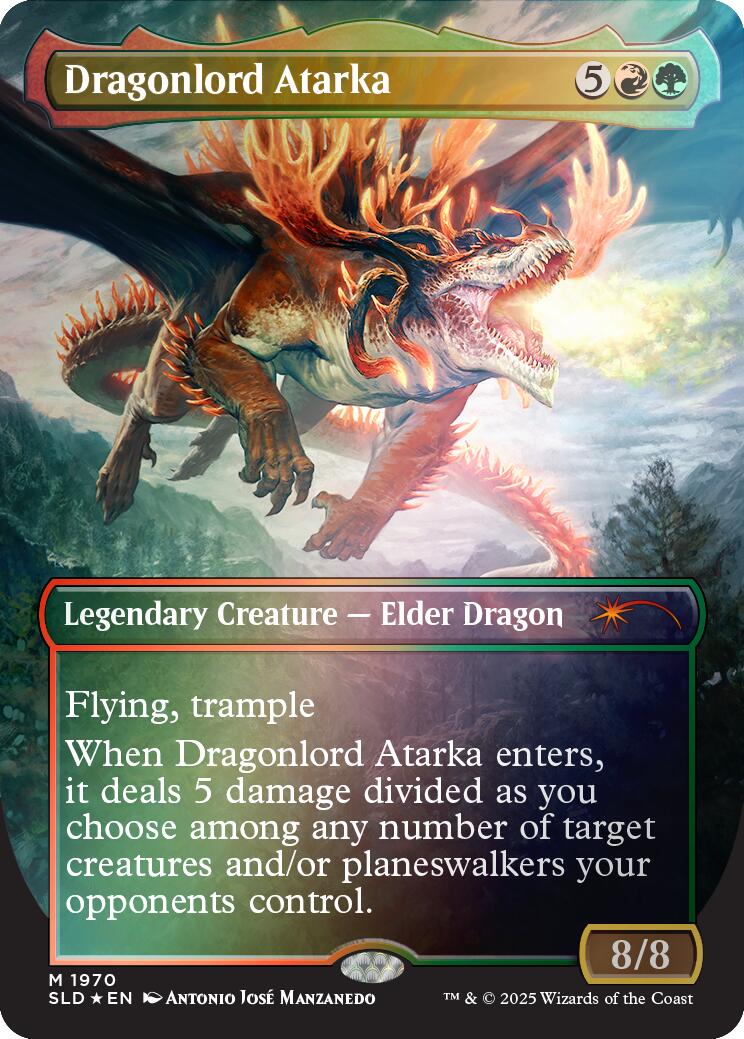 Dragonlord Atarka (Rainbow Foil) [Secret Lair Drop Series] | Exor Games Truro