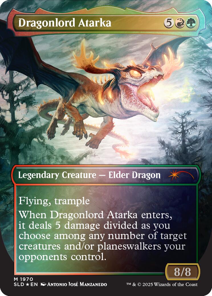 Dragonlord Atarka (Rainbow Foil) [Secret Lair Drop Series] | Exor Games Truro