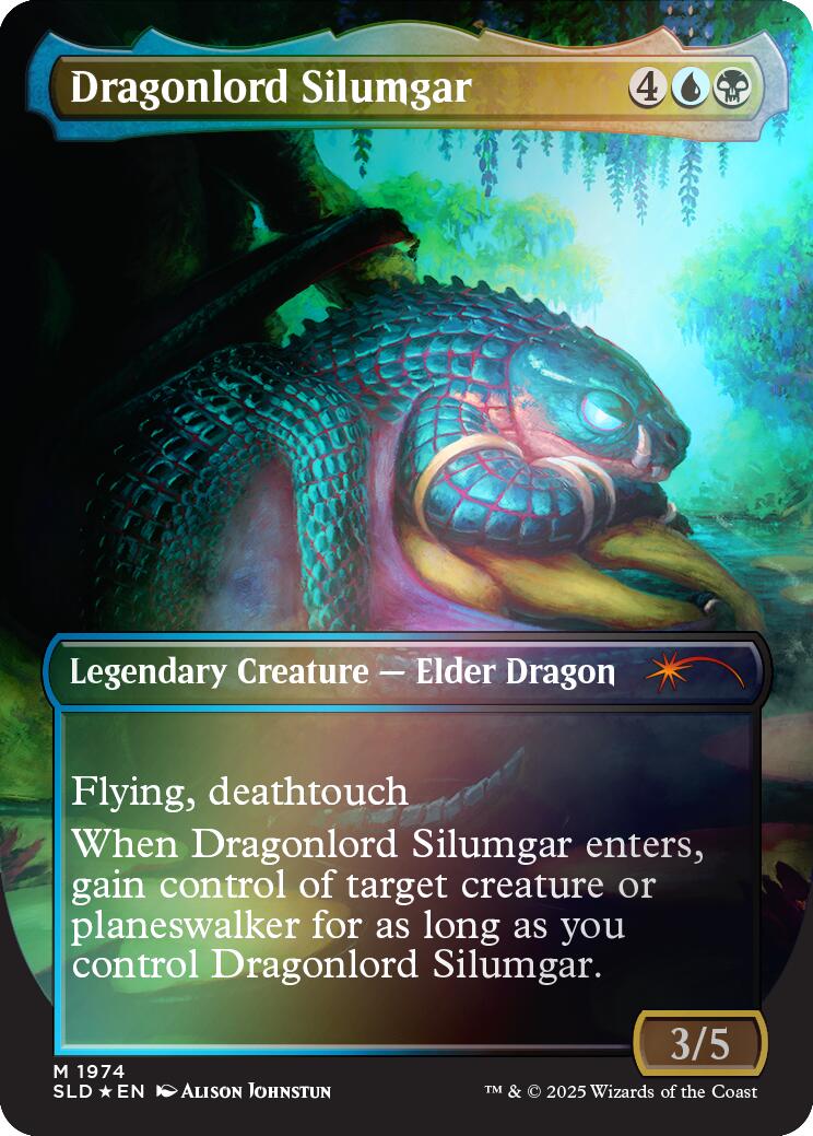 Dragonlord Silumgar (Rainbow Foil) [Secret Lair Drop Series] | Exor Games Truro
