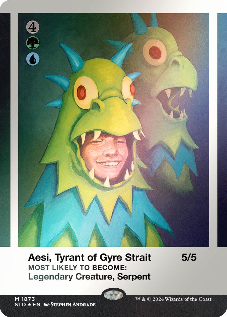 Aesi, Tyrant of Gyre Strait (Rainbow Foil) [Secret Lair Drop Series] | Exor Games Truro