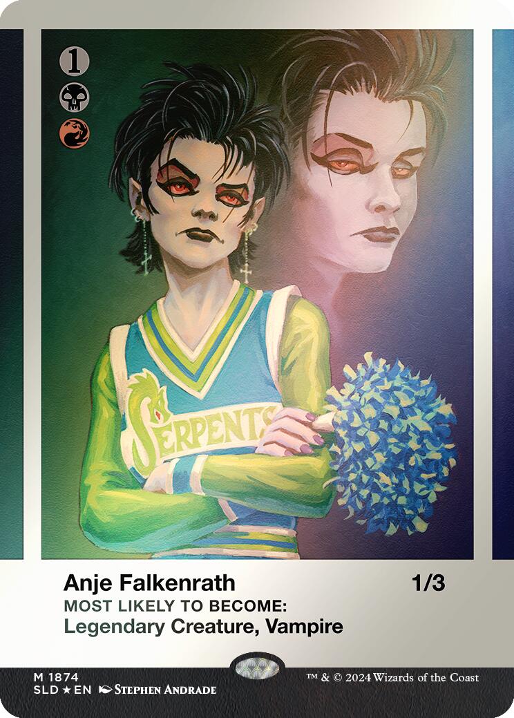 Anje Falkenrath (Rainbow Foil) [Secret Lair Drop Series] | Exor Games Truro