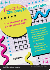 Chulane, Teller of Tales [Secret Lair Drop Series] | Exor Games Truro