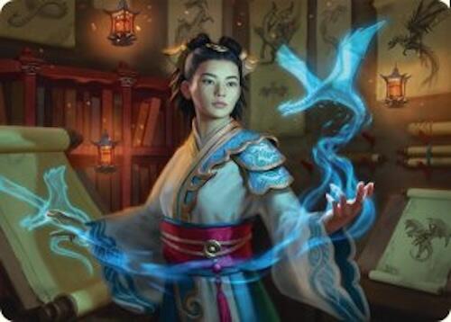 Dragonologist Art Card (6/54) [Tarkir: Dragonstorm Art Series] | Exor Games Truro