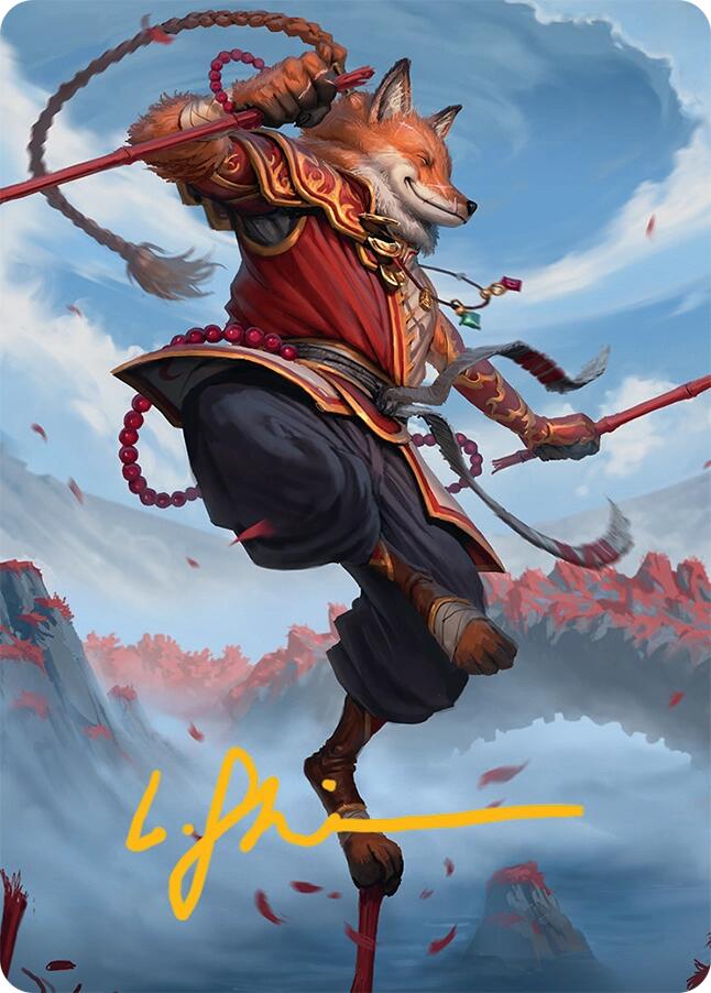 Equilibrium Adept Art Card (16/54) (Gold-Stamped Signature) [Tarkir: Dragonstorm Art Series] | Exor Games Truro