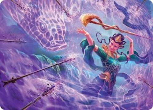 Snakeskin Veil Art Card (19/54) [Tarkir: Dragonstorm Art Series] | Exor Games Truro