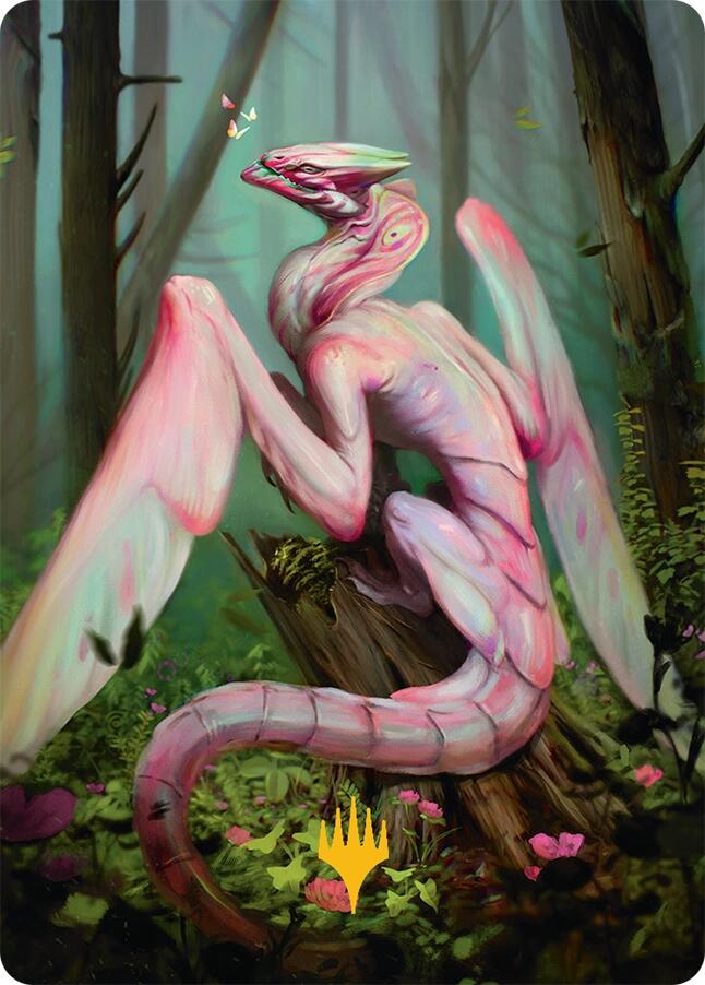 Bloomvine Regent Art Card (46/54) (Gold-Stamped) [Tarkir: Dragonstorm Art Series] | Exor Games Truro