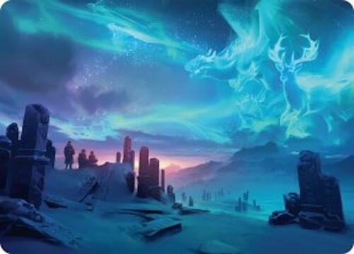 Auroral Procession Art Card (20/54) [Tarkir: Dragonstorm Art Series] | Exor Games Truro