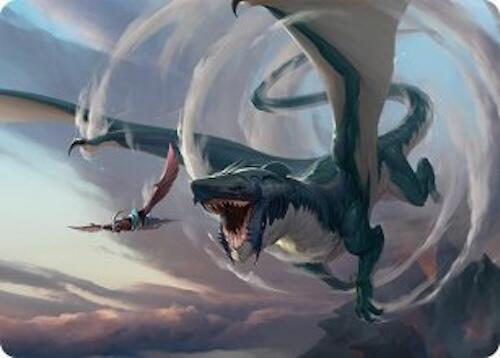 Whirlwing Stormbrood Art Card (27/54) [Tarkir: Dragonstorm Art Series] | Exor Games Truro
