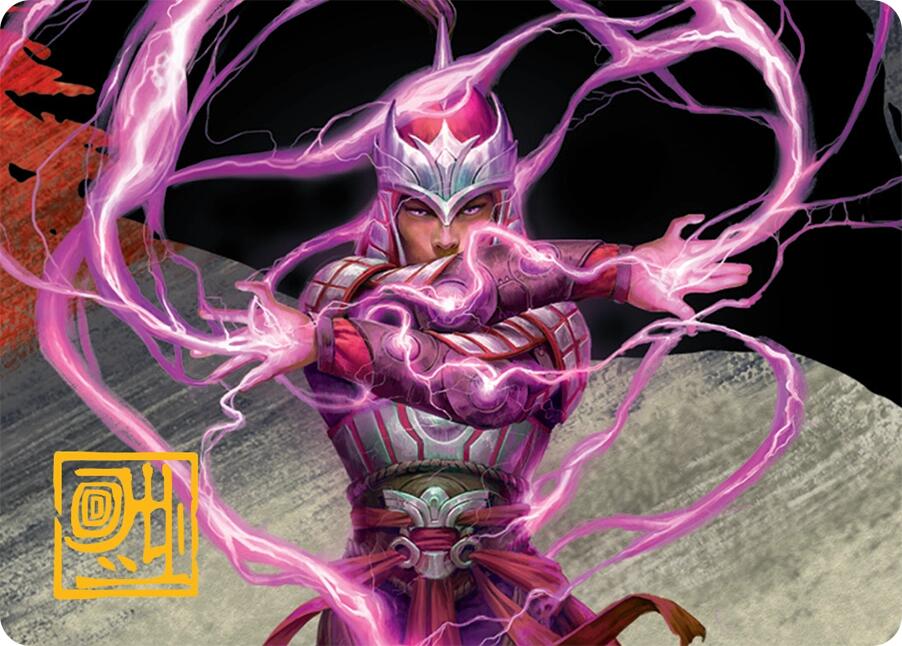 All-Out Assault Art Card (43/54) (Gold-Stamped Signature) [Tarkir: Dragonstorm Art Series] | Exor Games Truro