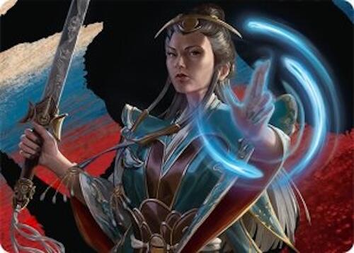 Narset, Jeskai Waymaster Art Card (44/54) [Tarkir: Dragonstorm Art Series] | Exor Games Truro