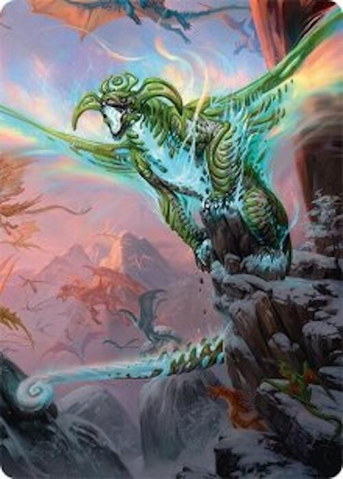 Ureni of the Unwritten Art Card (51/54) [Tarkir: Dragonstorm Art Series] | Exor Games Truro