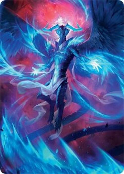 Ugin, Eye of the Storms Art Card (48/54) [Tarkir: Dragonstorm Art Series] | Exor Games Truro