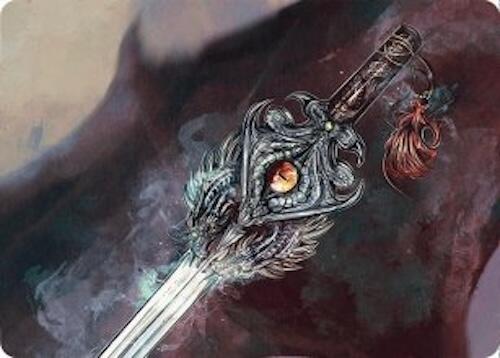 Dragonfire Blade Art Card (40/54) [Tarkir: Dragonstorm Art Series] | Exor Games Truro