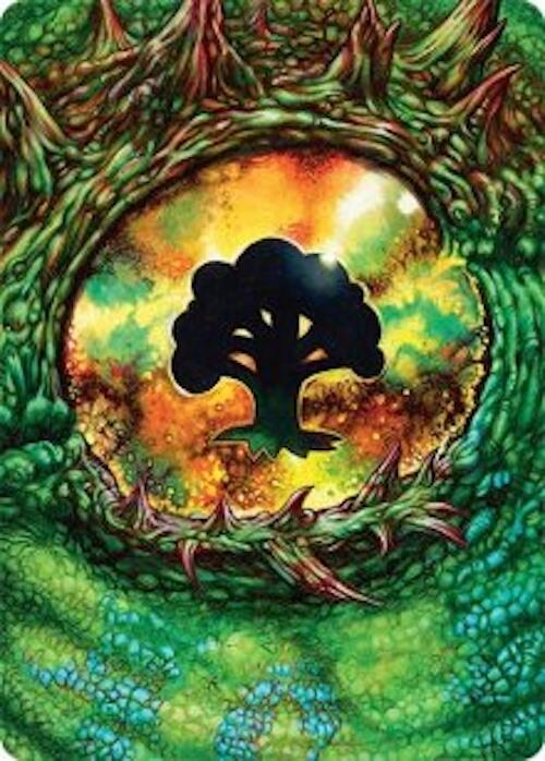 Forest Art Card (32/54) [Tarkir: Dragonstorm Art Series] | Exor Games Truro