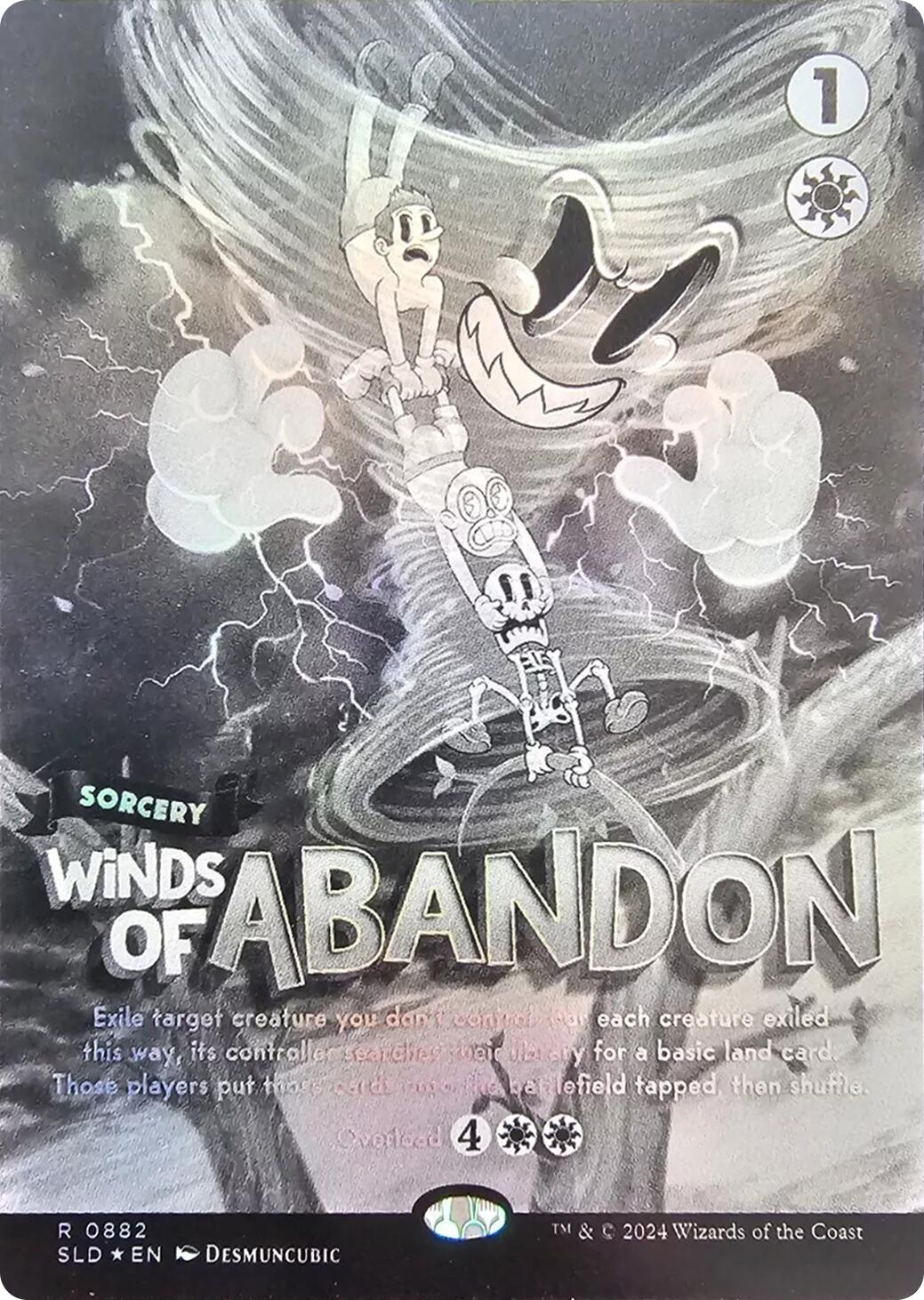 Winds of Abandon (Black & White Foil) [Secret Lair Drop Series] | Exor Games Truro