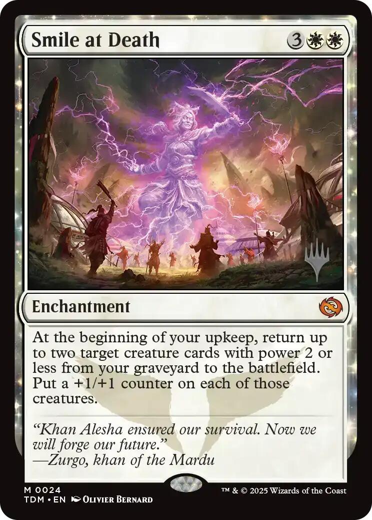 Smile at Death [Tarkir: Dragonstorm Promos] | Exor Games Truro