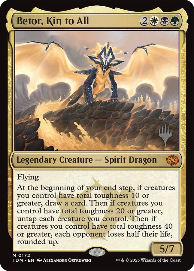 Betor, Kin to All [Tarkir: Dragonstorm Promos] | Exor Games Truro