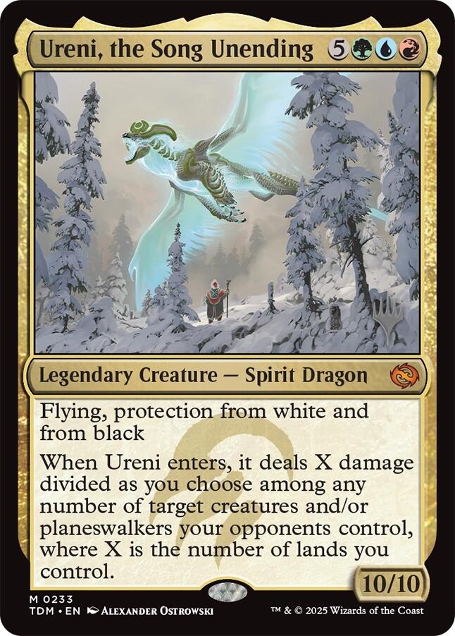 Ureni, the Song Unending [Tarkir: Dragonstorm Promos] | Exor Games Truro