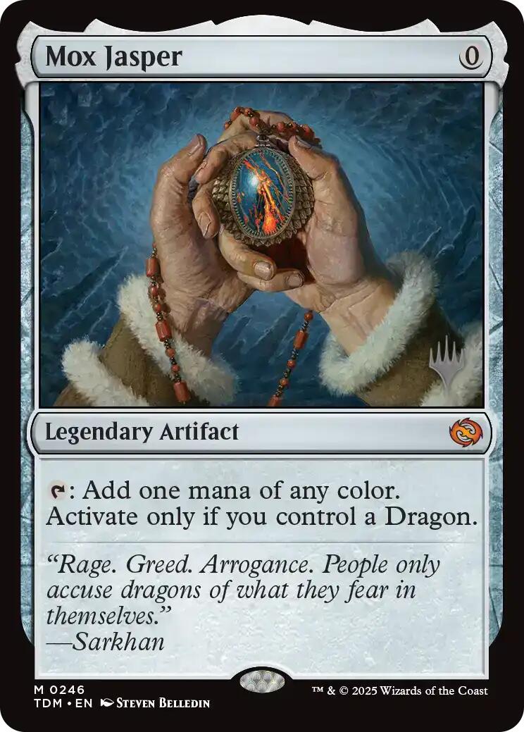 Mox Jasper [Tarkir: Dragonstorm Promos] | Exor Games Truro