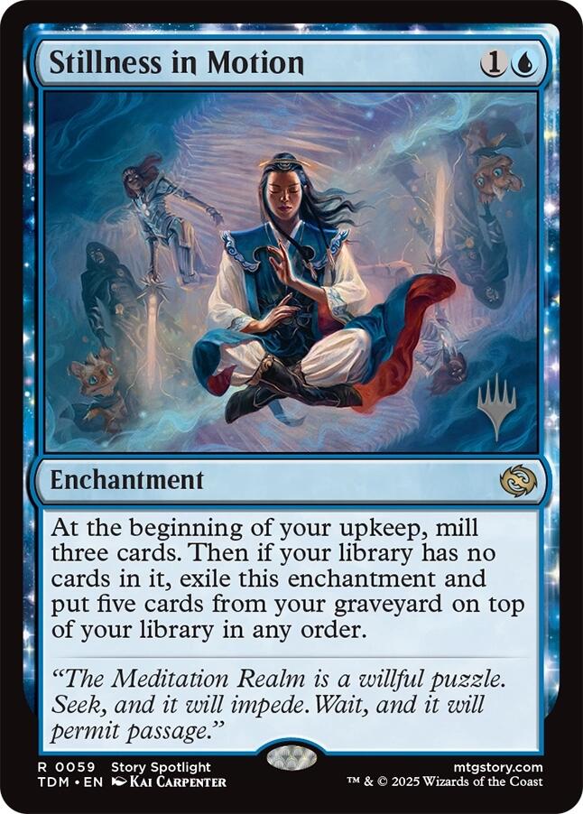 Stillness in Motion [Tarkir: Dragonstorm Promos] | Exor Games Truro