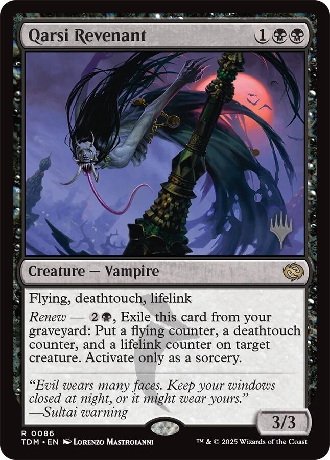 Qarsi Revenant [Tarkir: Dragonstorm Promos] | Exor Games Truro