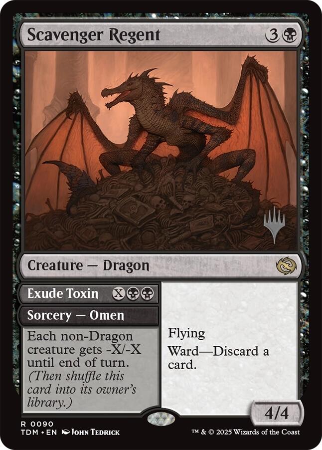 Scavenger Regent [Tarkir: Dragonstorm Promos] | Exor Games Truro