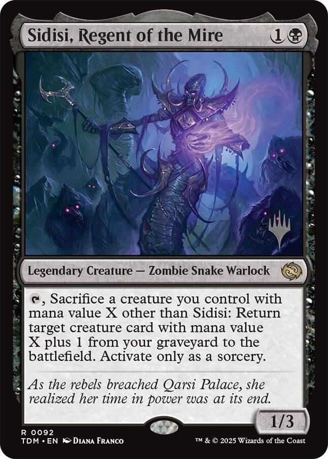 Sidisi, Regent of the Mire [Tarkir: Dragonstorm Promos] | Exor Games Truro