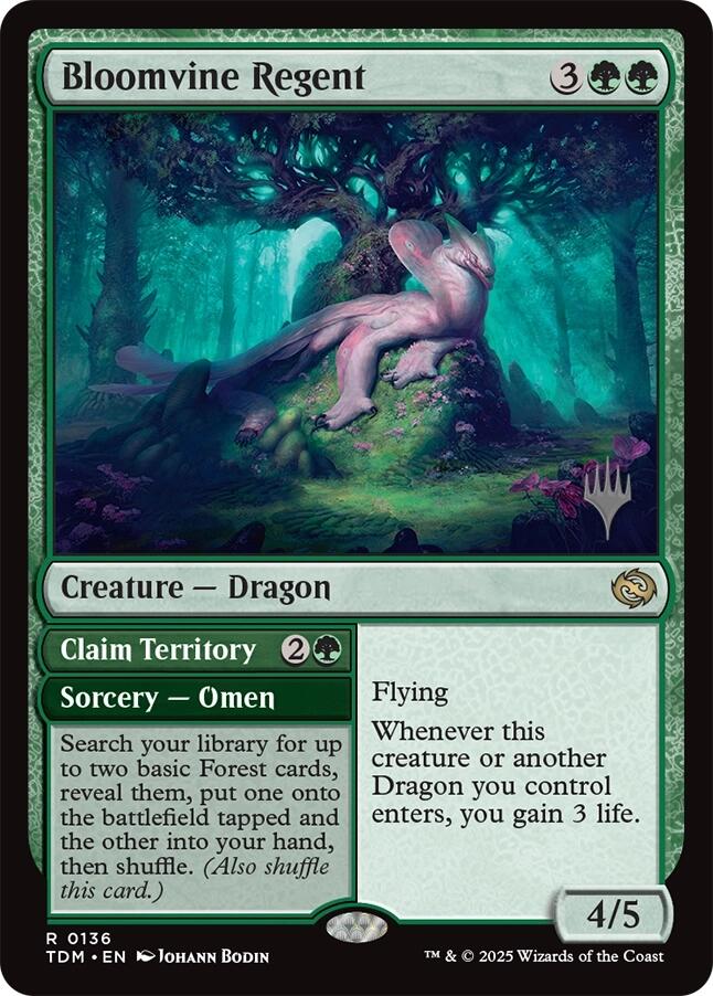 Bloomvine Regent [Tarkir: Dragonstorm Promos] | Exor Games Truro