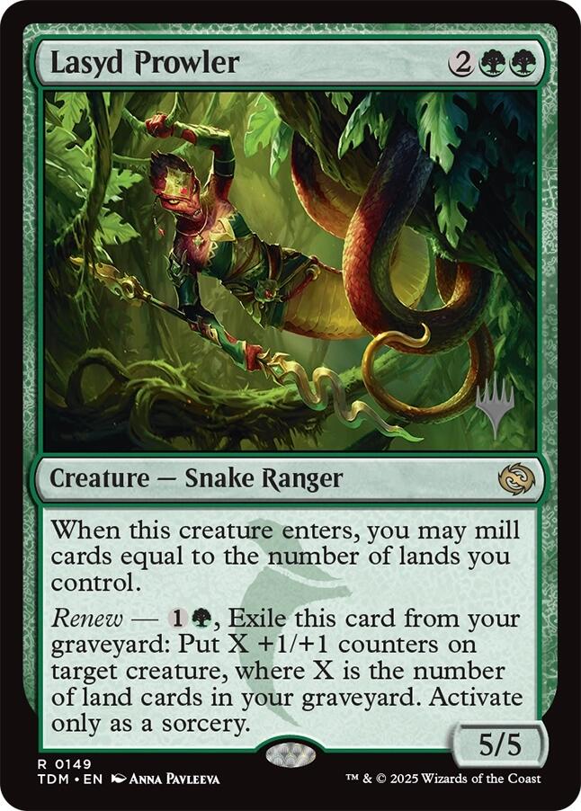Lasyd Prowler [Tarkir: Dragonstorm Promos] | Exor Games Truro
