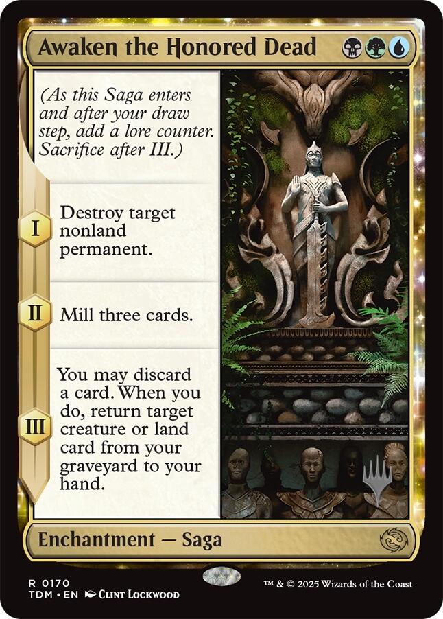 Awaken the Honored Dead [Tarkir: Dragonstorm Promos] | Exor Games Truro