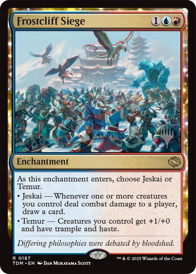 Frostcliff Siege [Tarkir: Dragonstorm Promos] | Exor Games Truro