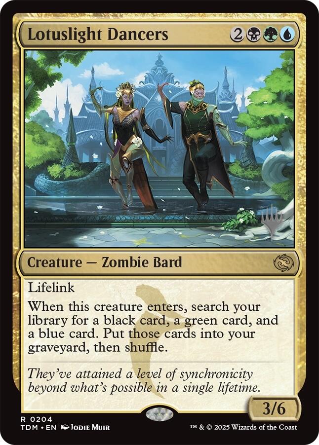 Lotuslight Dancers [Tarkir: Dragonstorm Promos] | Exor Games Truro