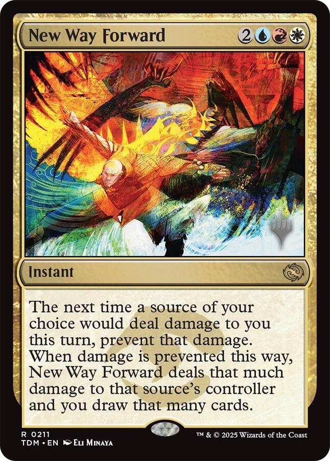 New Way Forward [Tarkir: Dragonstorm Promos] | Exor Games Truro