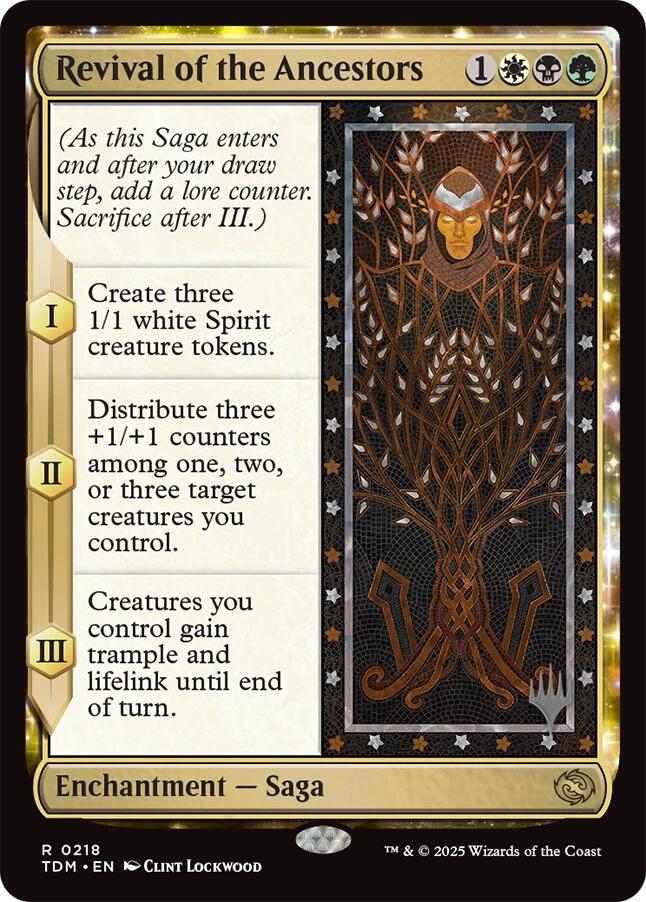 Revival of the Ancestors [Tarkir: Dragonstorm Promos] | Exor Games Truro