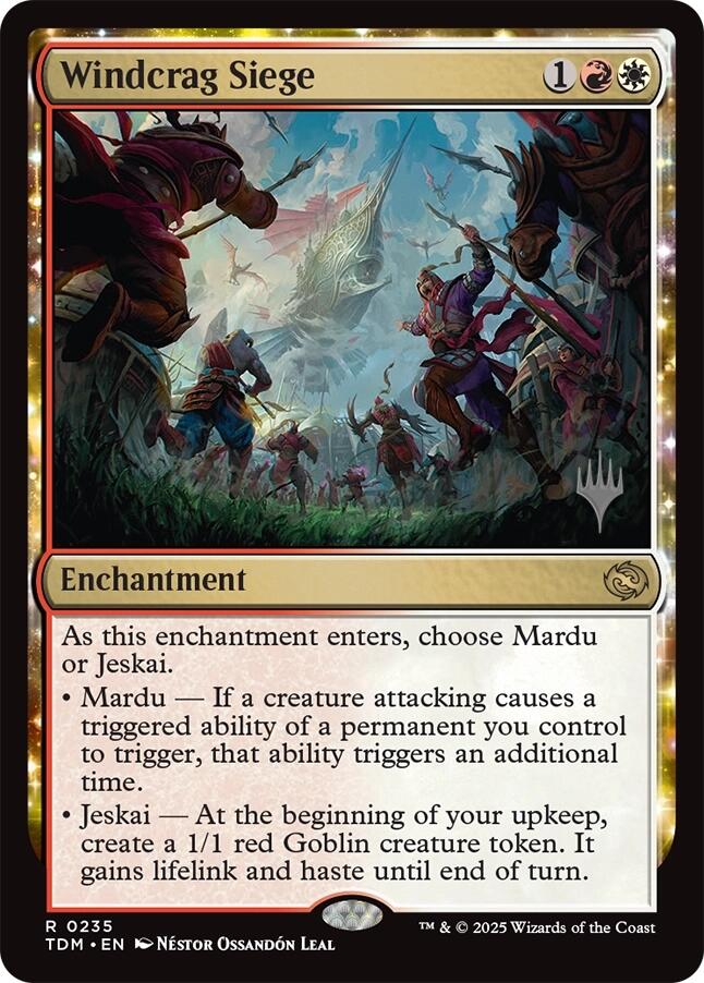 Windcrag Siege [Tarkir: Dragonstorm Promos] | Exor Games Truro