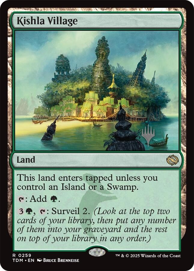 Kishla Village (Promo Pack) [Tarkir: Dragonstorm Promos] | Exor Games Truro