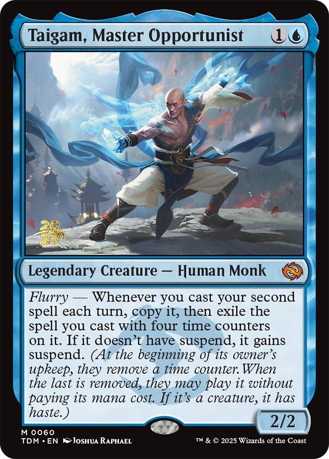 Taigam, Master Opportunist [Tarkir: Dragonstorm Prerelease Promos] | Exor Games Truro