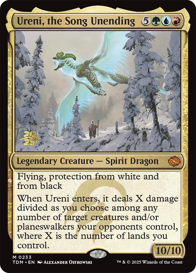 Ureni, the Song Unending [Tarkir: Dragonstorm Prerelease Promos] | Exor Games Truro