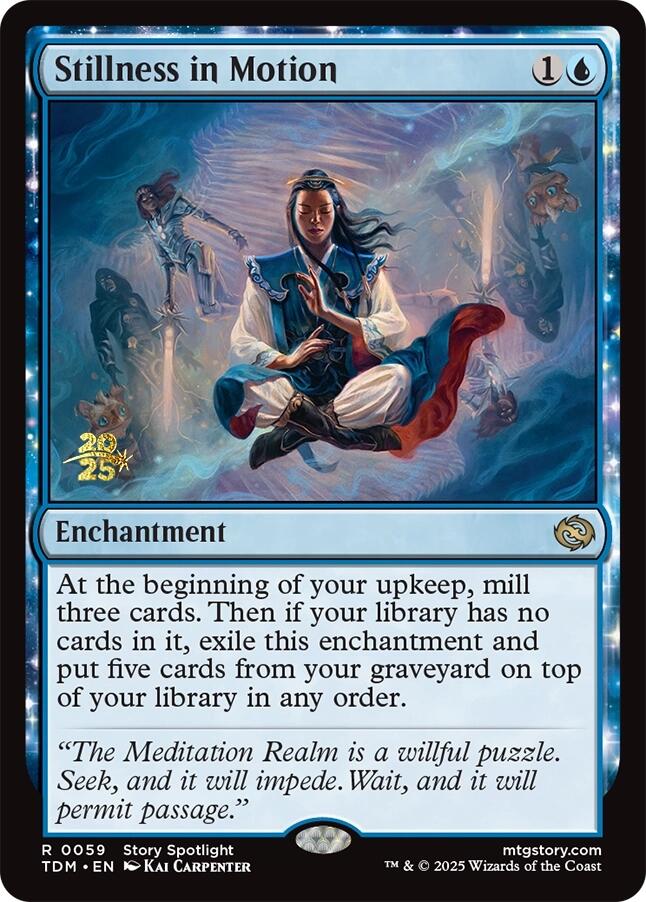 Stillness in Motion [Tarkir: Dragonstorm Prerelease Promos] | Exor Games Truro